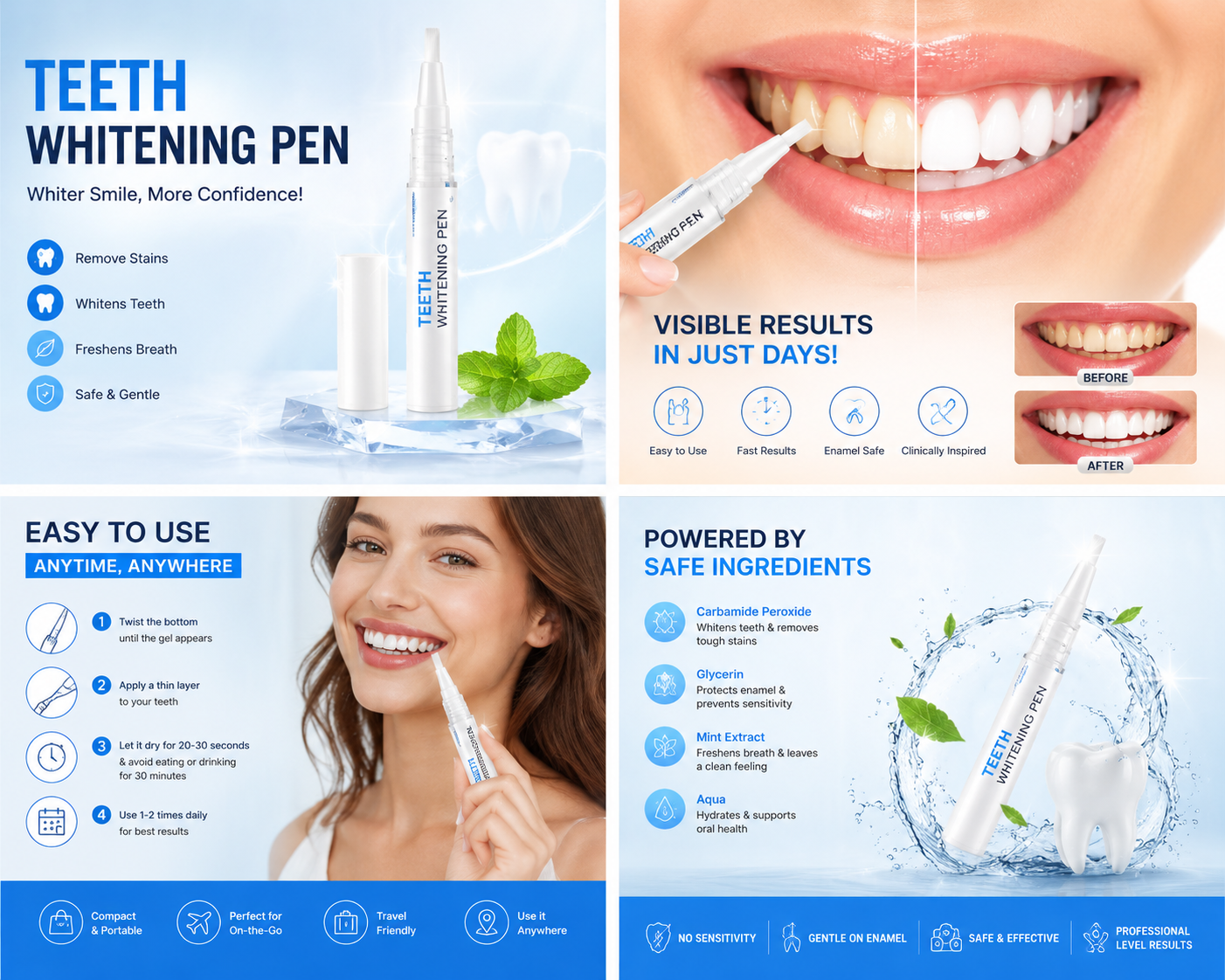 Teeth Whitening Gel Pen